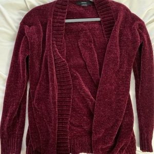 Maroon Cardigan